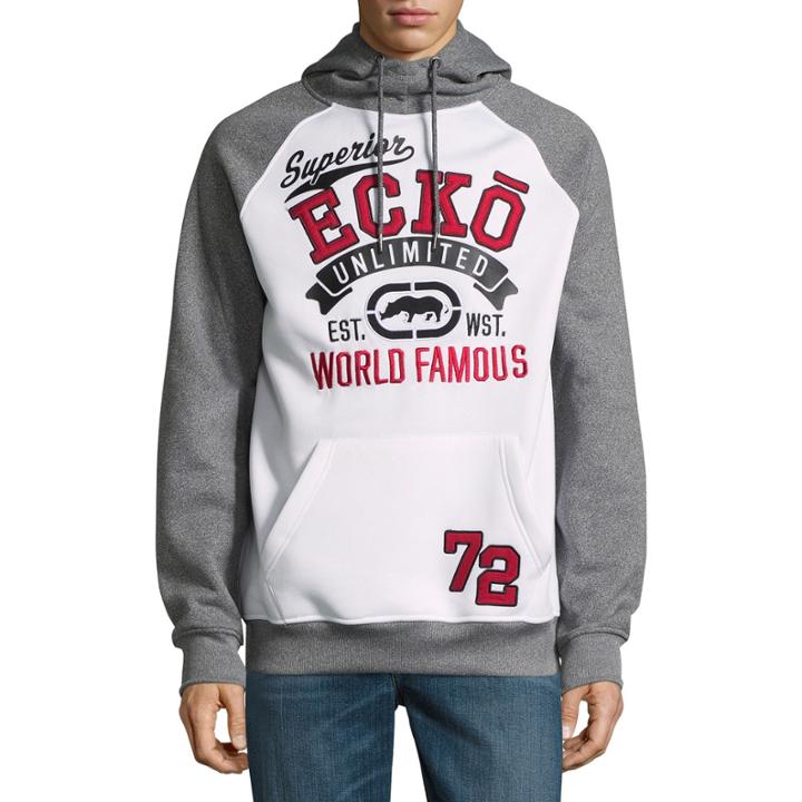 Ecko Unltd Long Sleeve Fleece Logo Hoodie