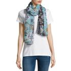 Mixit Oblong Abstract Scarf