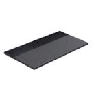 American Imaginations Xena Quartz Rectangle 28-in.w X 18.25-in. D Countertop In Black Galaxy