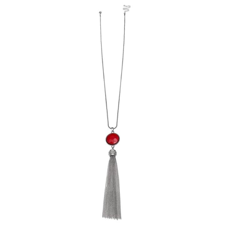 Mixit Clr 0717 Red Womens Pendant Necklace