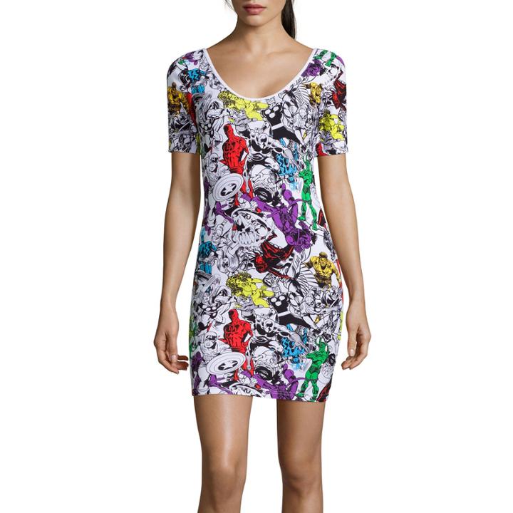 Freeze Short Sleeve Bodycon Dress