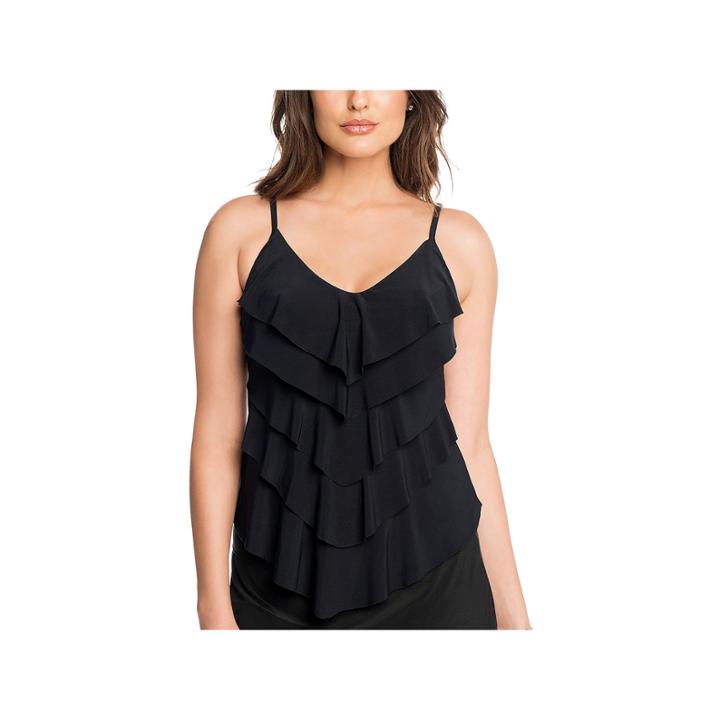 Vanishing Act By Magic Brands Control Tankini Swimsuit Top