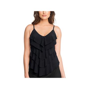 Vanishing Act By Magic Brands Control Tankini Swimsuit Top