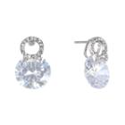 Monet Jewelry The Bridal Collection Clear 19mm Stud Earrings
