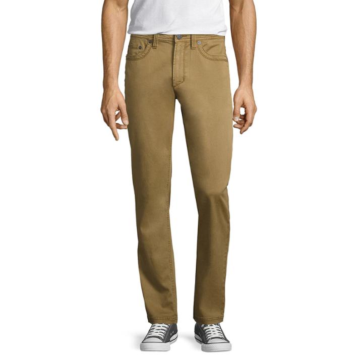 Decree Ss Chino Slim Fit Flat Front Pants