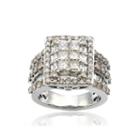 Limited Quantities 4 Ct. T.w. Diamond 10k White Gold Ring