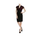Phistic Vanessa Short Sleeve Sheath Dress-plus