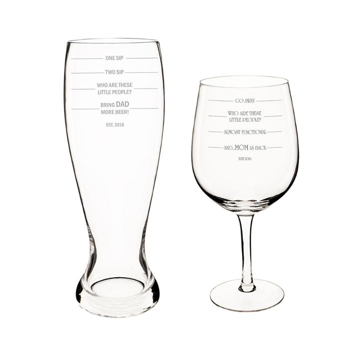 Cathy's Concepts 2-pc. Xl Beer And Wine Glass Set