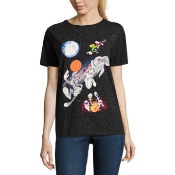 Space Jam Graphic T-shirt- Juniors