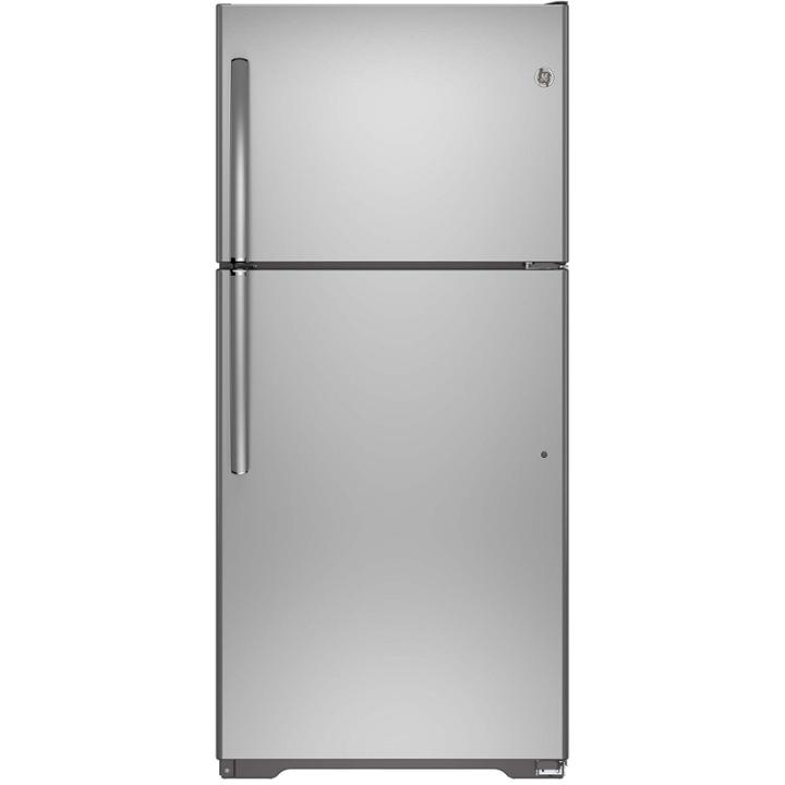 Ge Energy Star 18.2 Cu. Ft. Top-freezer Refrigerator - Gie18ishss