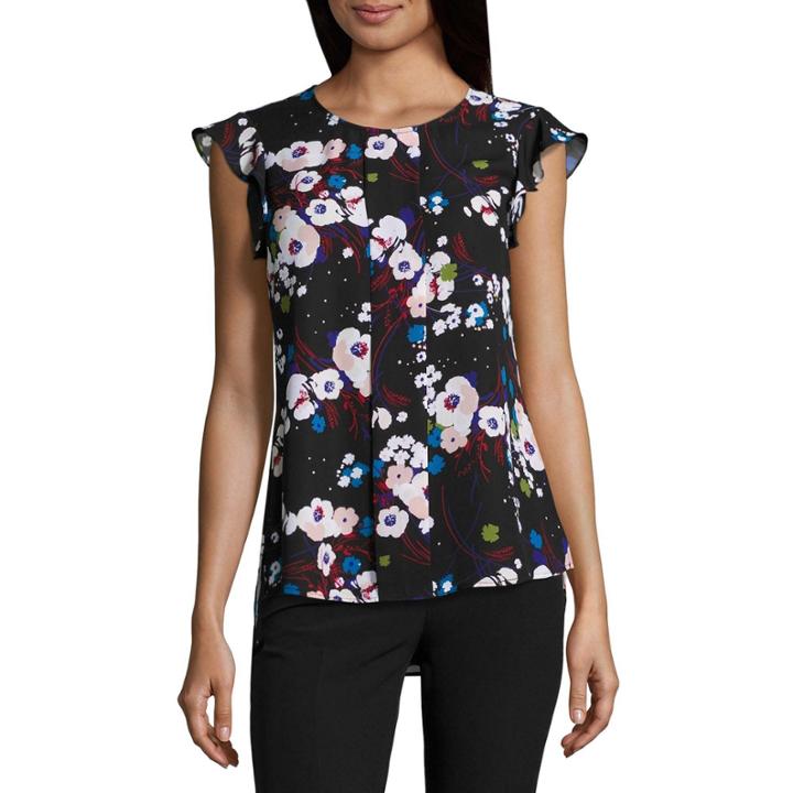 W Ss Rffl Slv Blouse