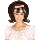 60's Princess Brown/blonde Combo Wig - One Size