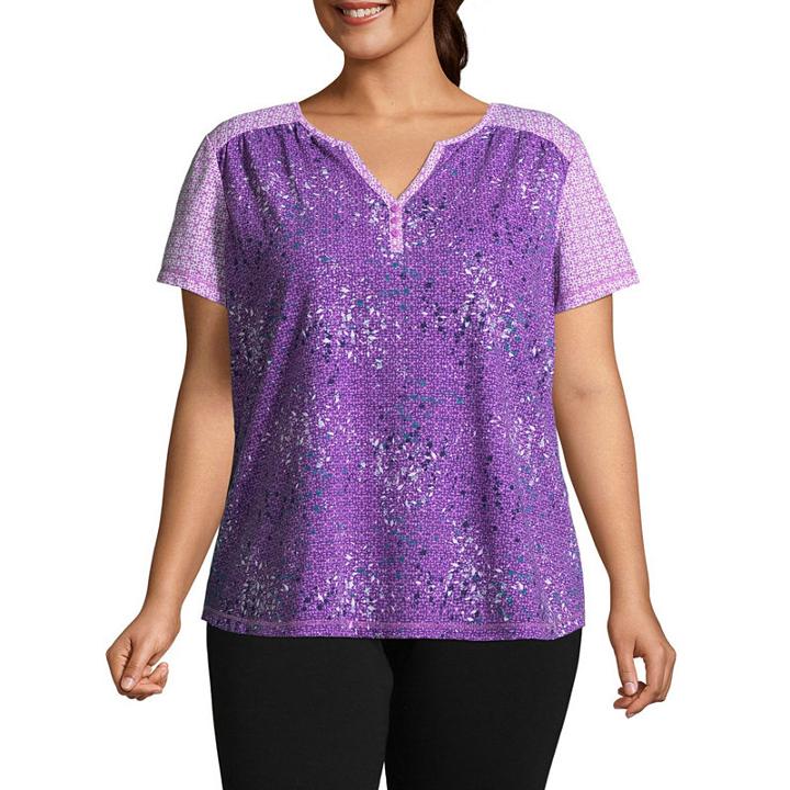St. John's Bayshort Sleeve Henley Tee
