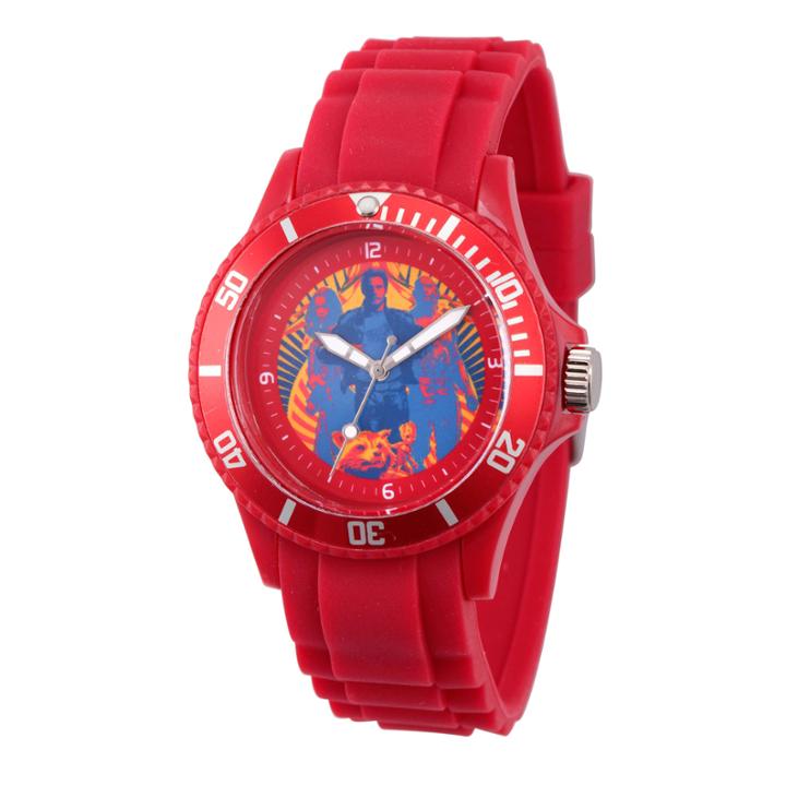 Guardian Of The Galaxy Marvel Mens Red Strap Watch-wma000106