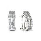 Limited Quantities 1 Ct. T.w. Diamond 14k White Gold Earrings