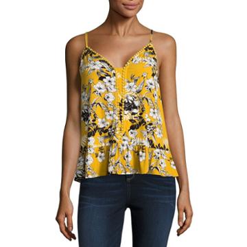 Eyeshadow Knit Tank Top-juniors