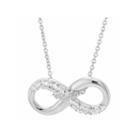 Sparkle Allure Crystal Silver Over Brass Pendant Necklace