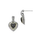 Shey Couture 1/4 Ct. T.w. Black Diamond Sterling Silver Earrings
