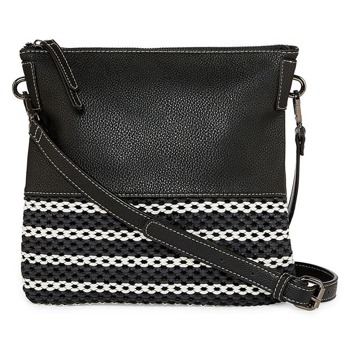St. John's Bay Colorblock Pu Crossbody Bag