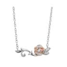 Enchanted Fine Jewelry By Disney Enchanted By Disney Sterling Silver Gold Over Silver 18 Inch Chain Necklace