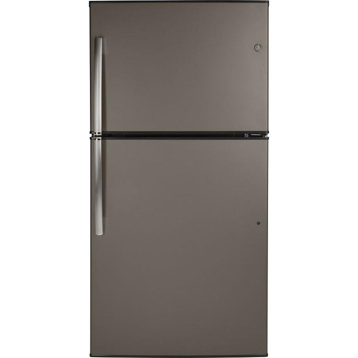 Ge Energy Star 21.2 Cu. Ft. Top-freezer Refrigerator - Gte21gmles