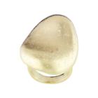 18k Gold-plated Concave Ring