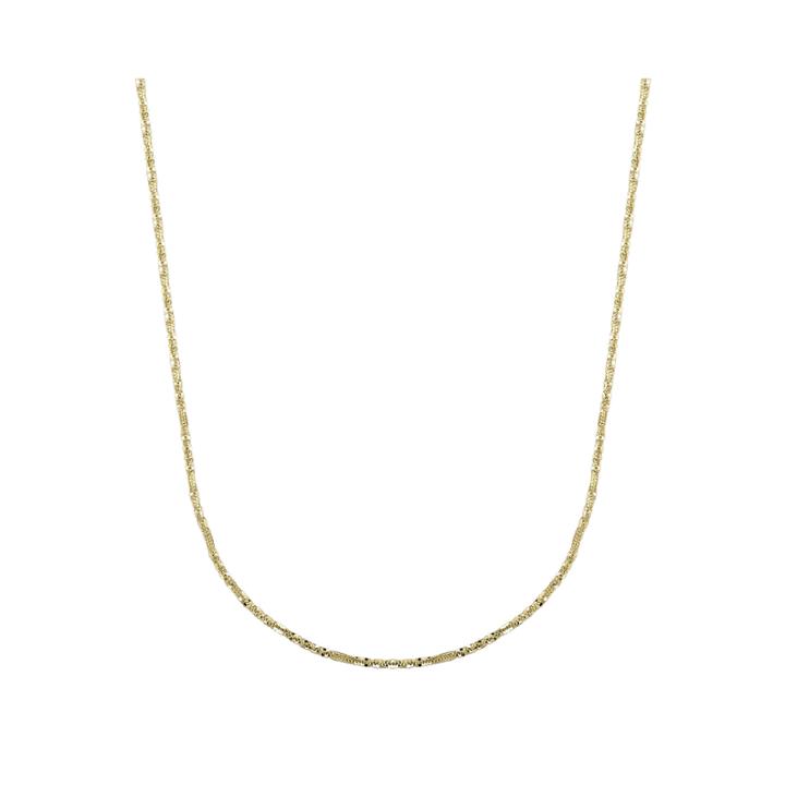 Infinite Gold&trade; 14k Yellow Gold 20 Criss-cross Chain Necklace