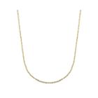 Infinite Gold&trade; 14k Yellow Gold 20 Criss-cross Chain Necklace