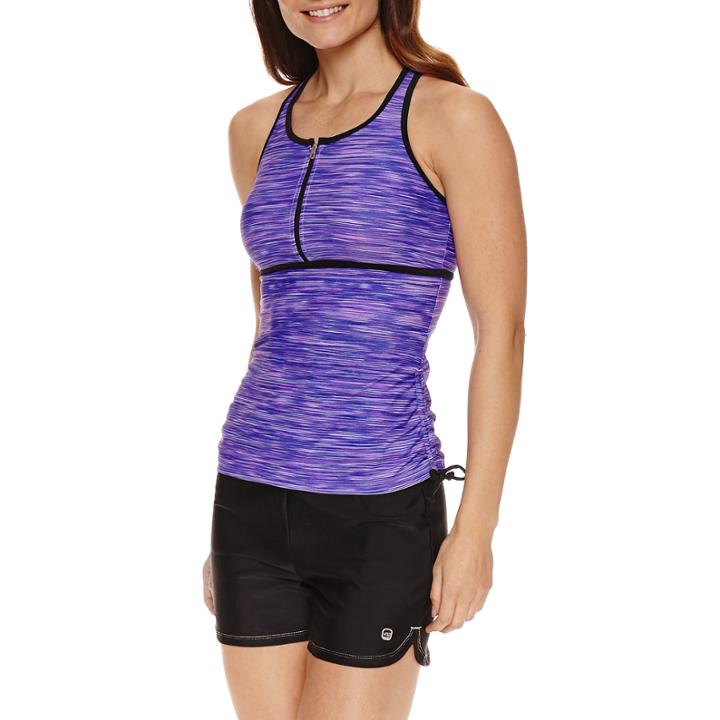 Free Country Tie Dye Tankini Swimsuit Top