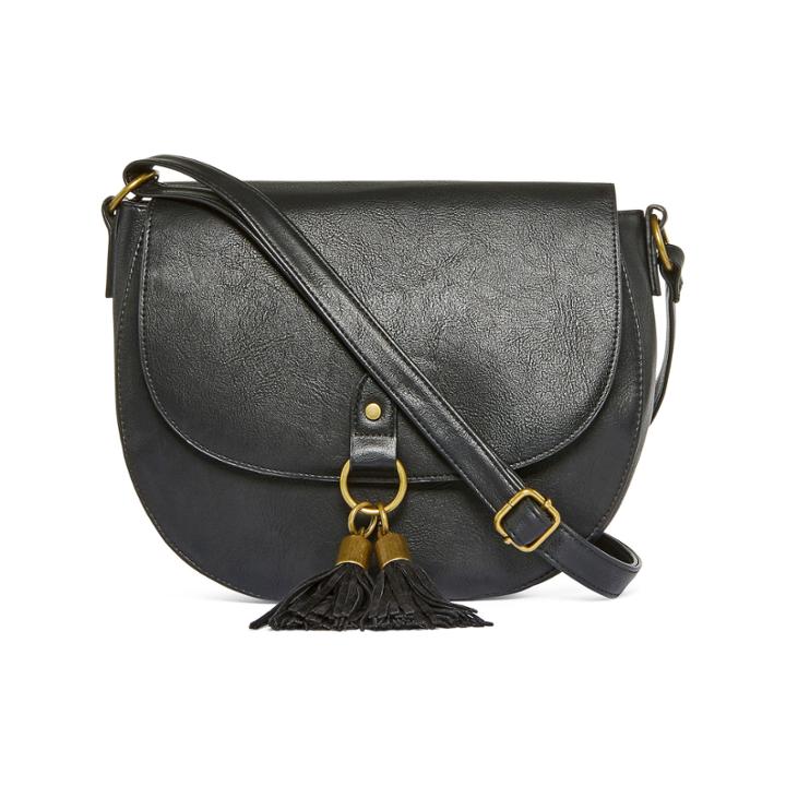 T-shirt & Jeans Saddle Crossbody Bag