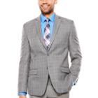 Collection By Michael Strahan Classic Fit Plaid Sport Coat