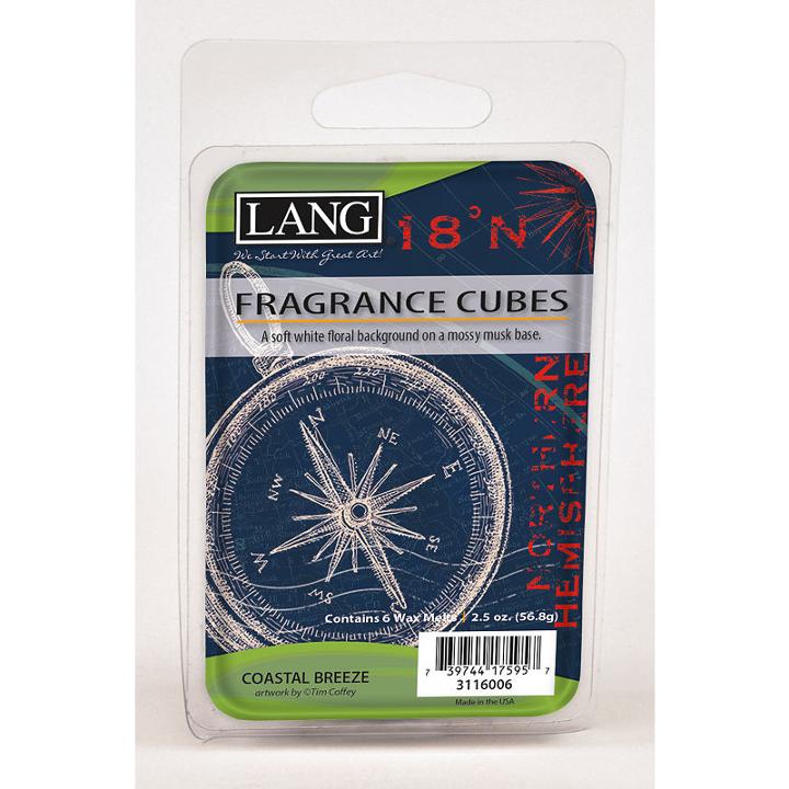 Lang Coastal Breeze 2.5 Oz Fragrance Cubes