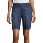 Liz Claiborne Classic Woven Bermuda- Tall Inseam 12