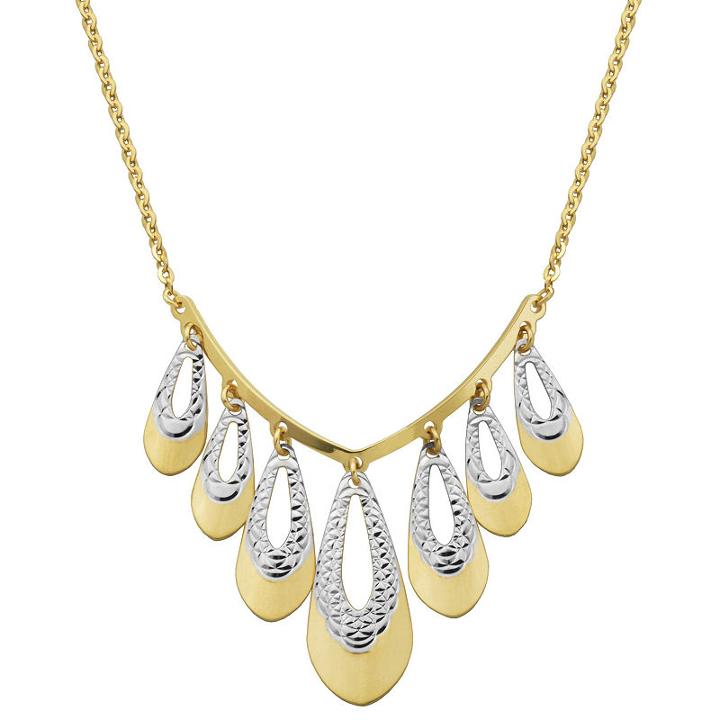 Made In Italy Womens Statement Necklace