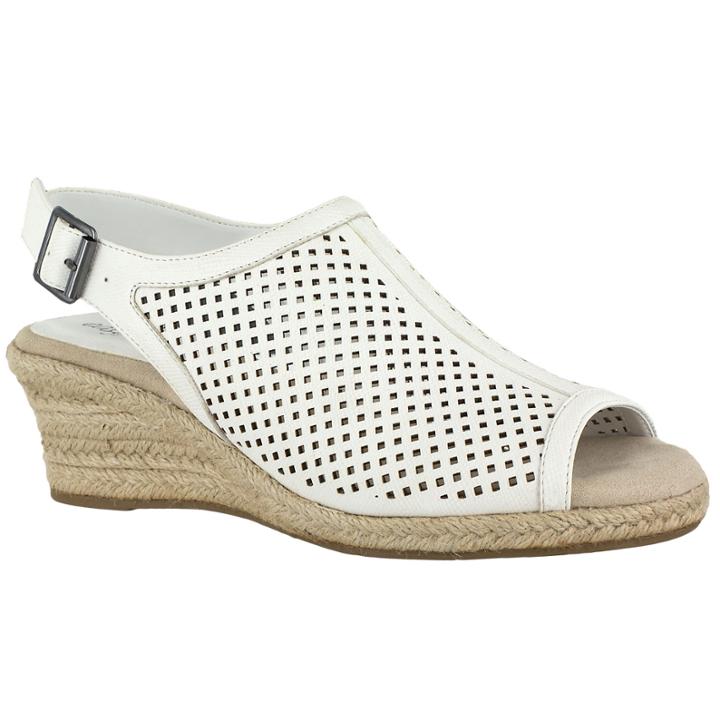 Easy Street Stacy Womens Strap Sandals Extra Wide