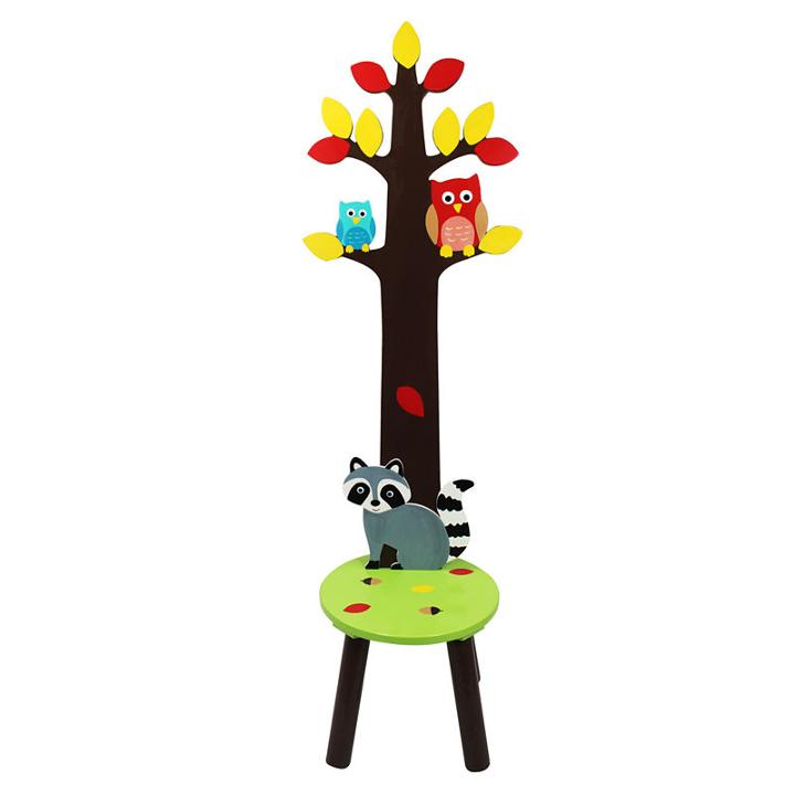 Fantasy Fields- Enchanted Woodland Stool With Coatrack