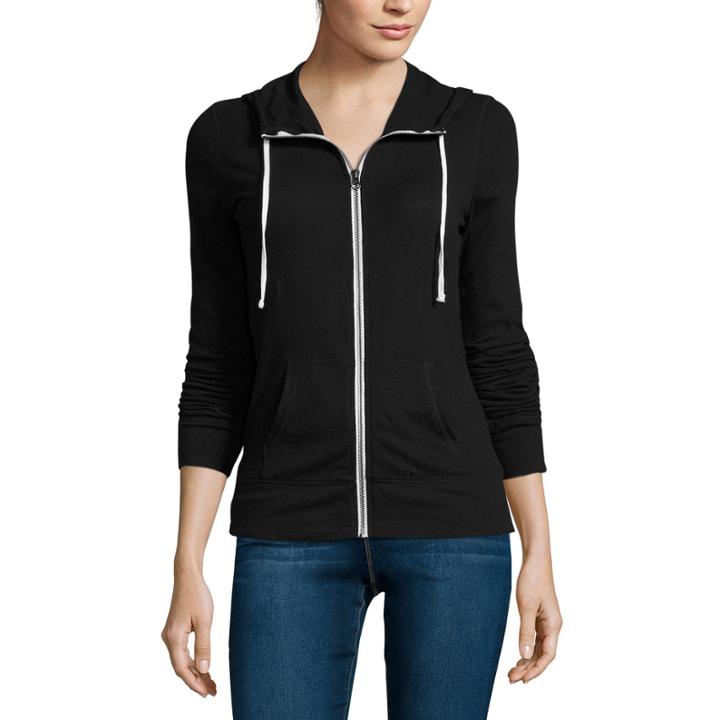 Flirtitude Long Sleeve Jersey Hoodie Juniors