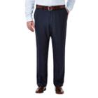 Haggar Classic Fit Woven Pattern Suit Pants - Big And Tall