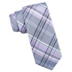 Collection Plaid Tie Extra Long