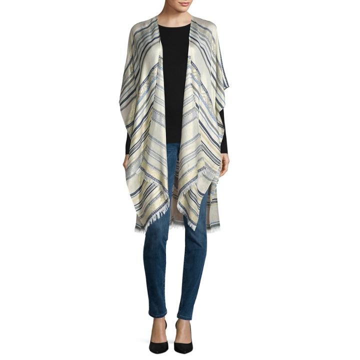 Metalic Multi Stripe Wrap