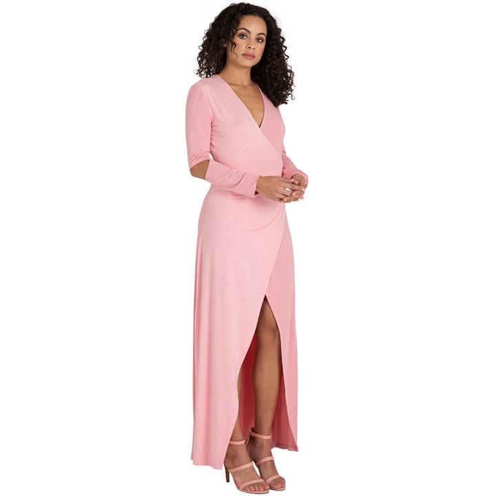 Poetic Justice Rosa Maxi Wrap Dress