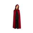 Buyseasons Wine Velvet Child Cape One Size Unisex Dress Up Accessory
