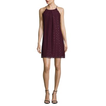 By & By Sleeveless Dots A-line Dress-juniors