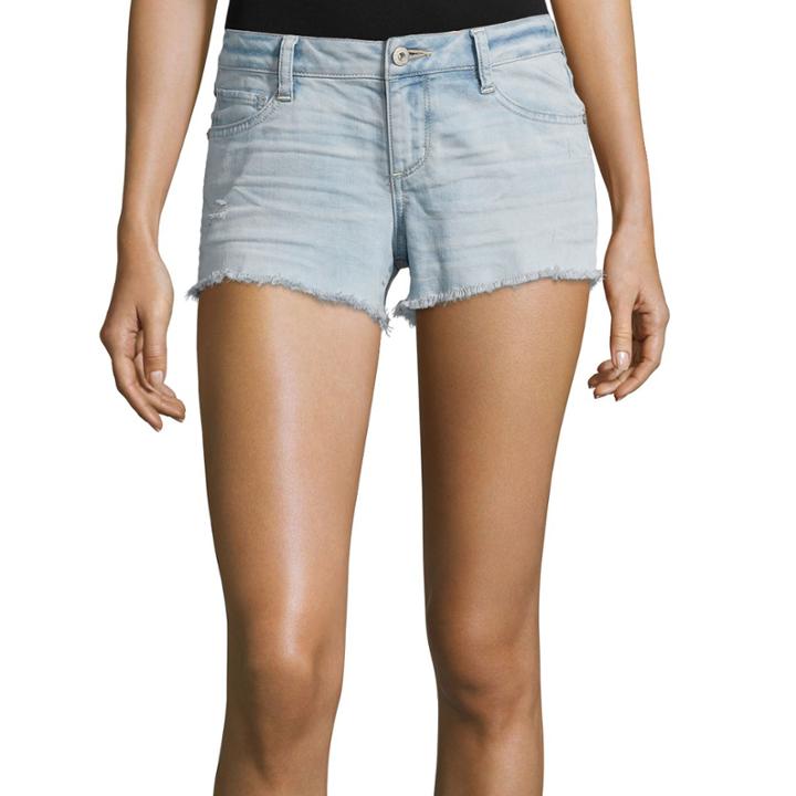 Arizona Raw Hem Denim Shorts