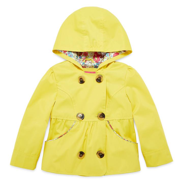 Short Trench W Satin Lining