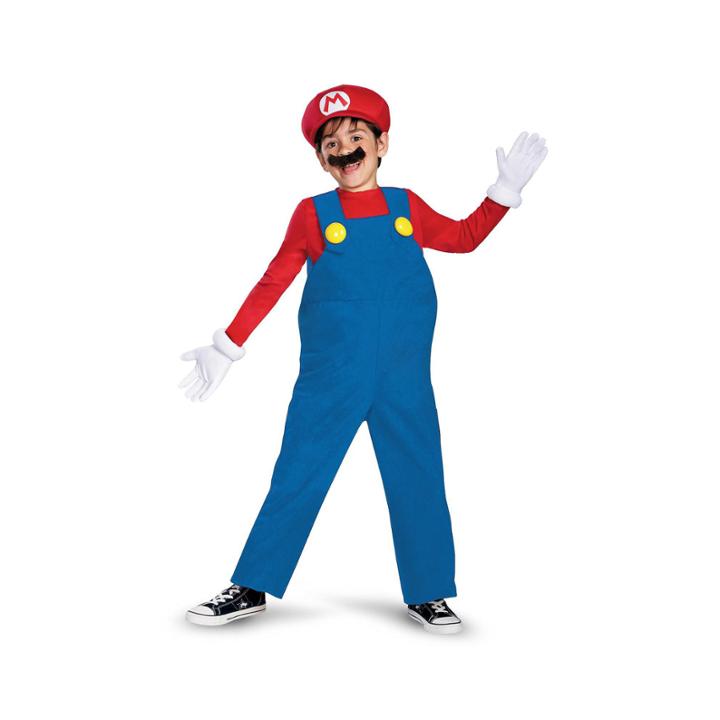 Super Mario Bros. - Mario Deluxe Child Costume