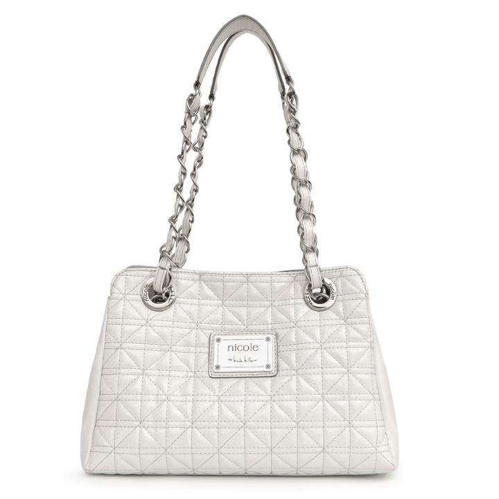 Nicole By Nicole Miller Suzie Quilted Mid-size Satchel