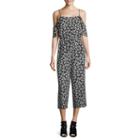 Libby Edelman Sleeveless Blouson Culotte Jumpsuit