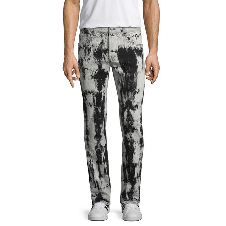 Arizona Skinny Flex Denim- Black Global Acid