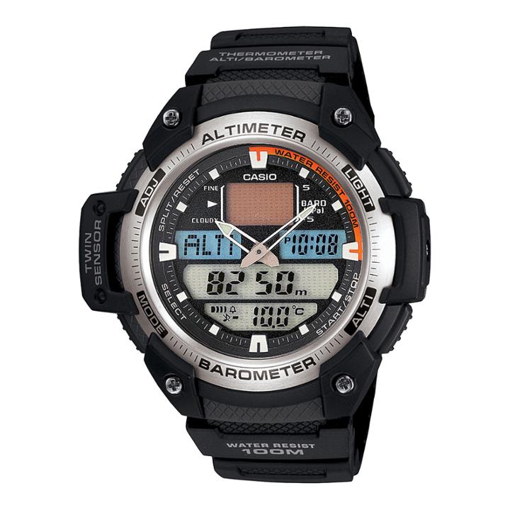 Casio Mens Twin Sensor Watch Sgw400h-1b